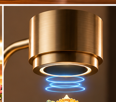Floating Krishna Ji LED Lamp – Divine & Elegant Home Décor