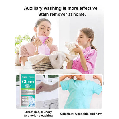8 in 1 Colour Bleach Laundry Detergent Stain Remover ( BUY 1 GET 1 FREE)