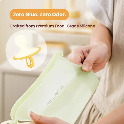 Reusable Foil Zip Lock Vacuum Food Storage Bag (Pack of 20)