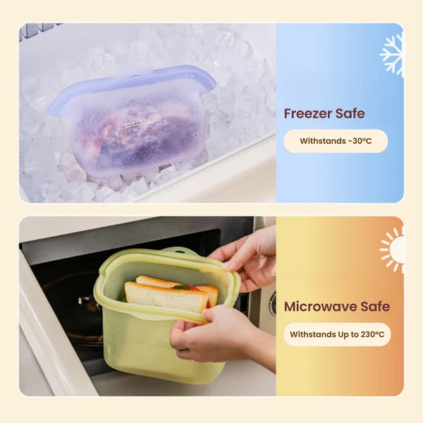 Reusable Foil Zip Lock Vacuum Food Storage Bag (Pack of 20)