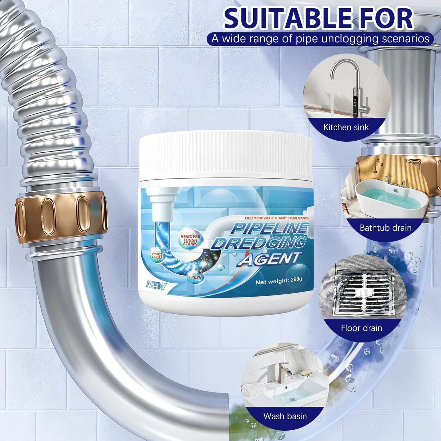 Powerful Pipe Dredging Agent - Buy 1 Get 1 Free