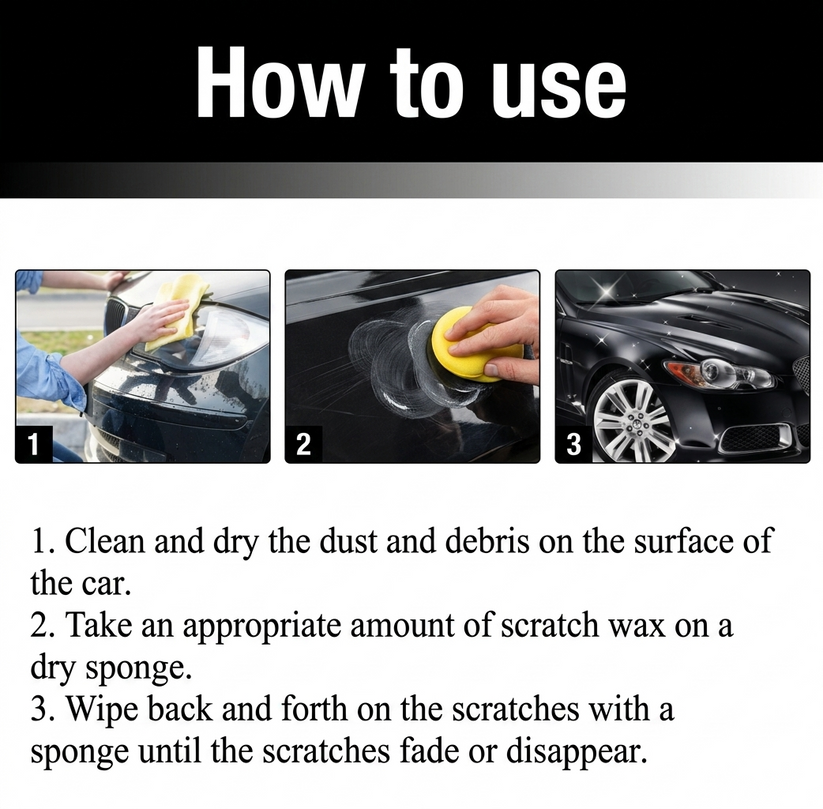 Car Scratch Removal Wax (Buy 1 Get 1 Free)