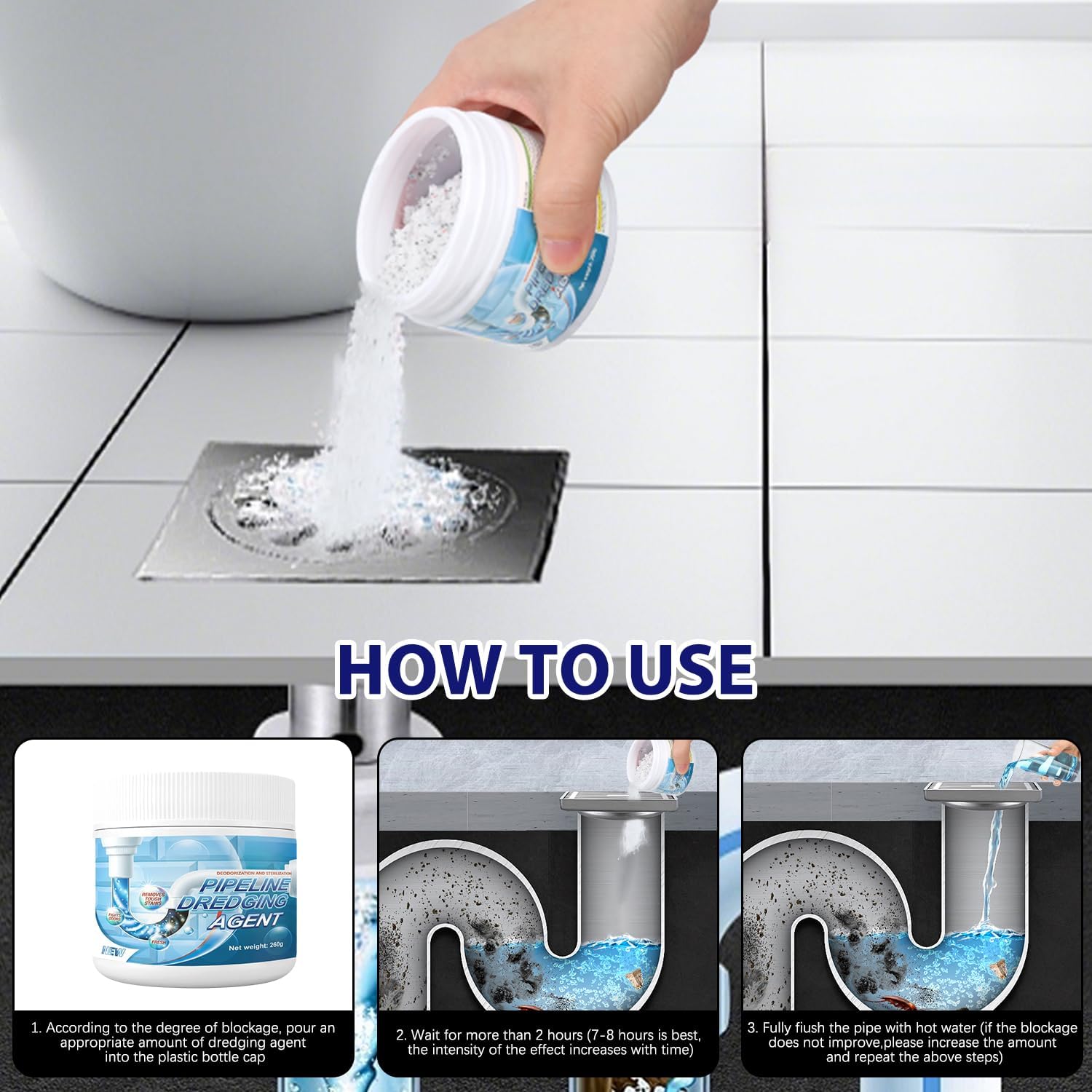 Powerful Pipe Dredging Agent - Buy 1 Get 1 Free