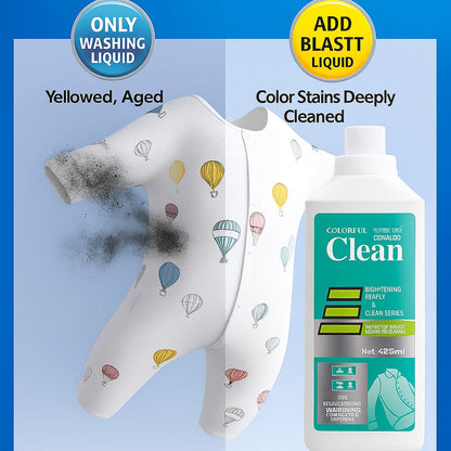 8 in 1 Colour Bleach Laundry Detergent Stain Remover ( BUY 1 GET 1 FREE)
