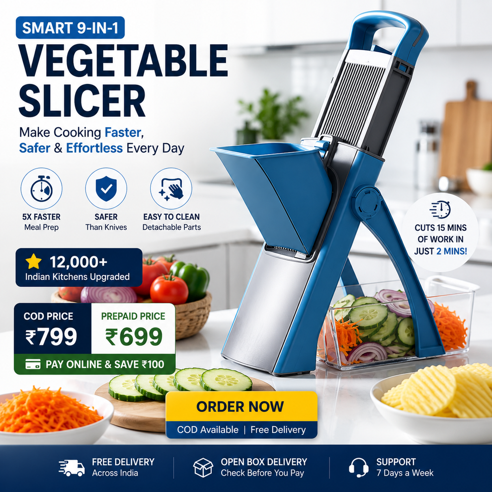 Smart 9-in-1 Vegetable Slicer™