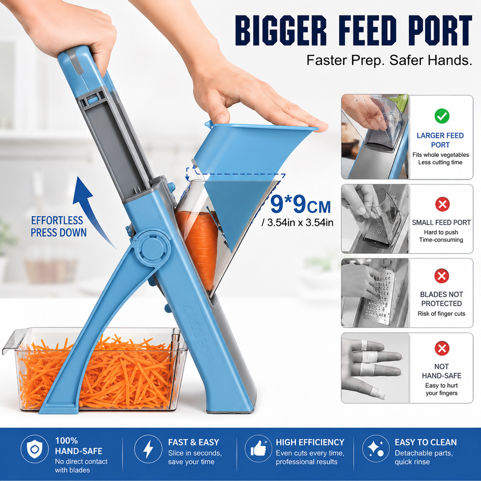 Smart 9-in-1 Vegetable Slicer™