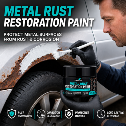Metal Rust Protection Repair Paste – Restores rusty gates, railings & tools. Forms protective coating – no need to replace!