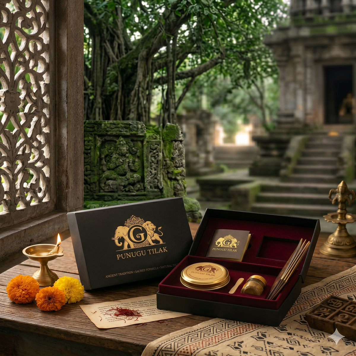Punugu Sugandh 10Gram- Inspired by Ancient Temple Traditions