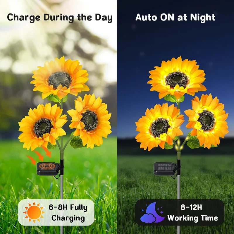 Sunflower Solar Lights – Light Up Your Diwali & Navratri
