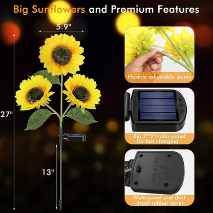 Sunflower Solar Lights – Light Up Your Diwali & Navratri