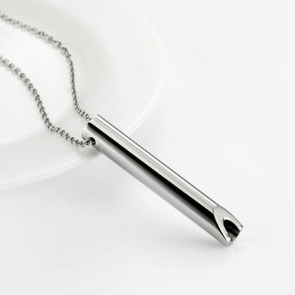 (50% OFF) - Breathing Stress Relief Necklaces for Anxiety Relief, Stop Smoking Aids, holder Lanyard Relax Calming Breath Anxiety,Meditation,Therapy