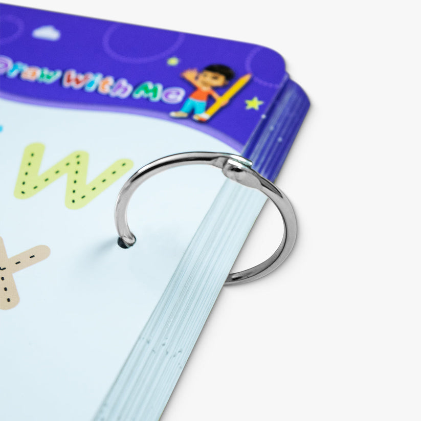 68 Pages Reusable Tracing Line book to improve HAND WRITING For kids + (FREE Learning 2000+ pages PDF worksheet for kids📚 )