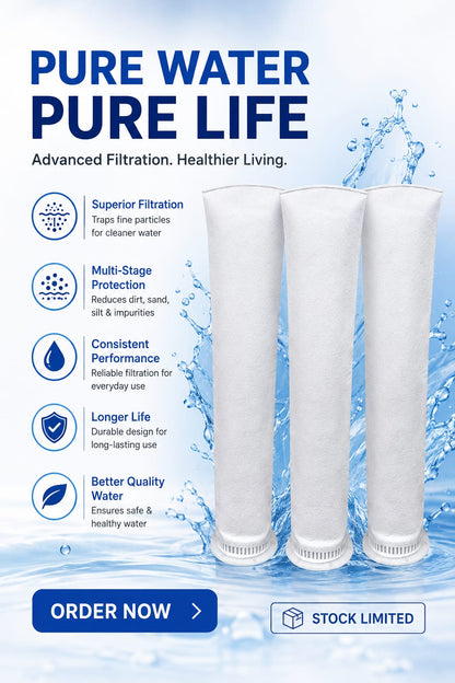 Water Tank Filter - 5 Micron Sediment (Set of 5 Pcs)