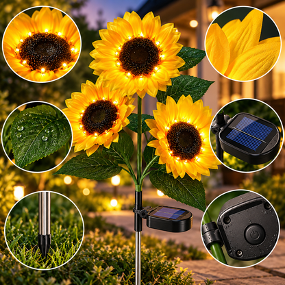 Sunflower Solar Lights – Light Up Your Diwali & Navratri