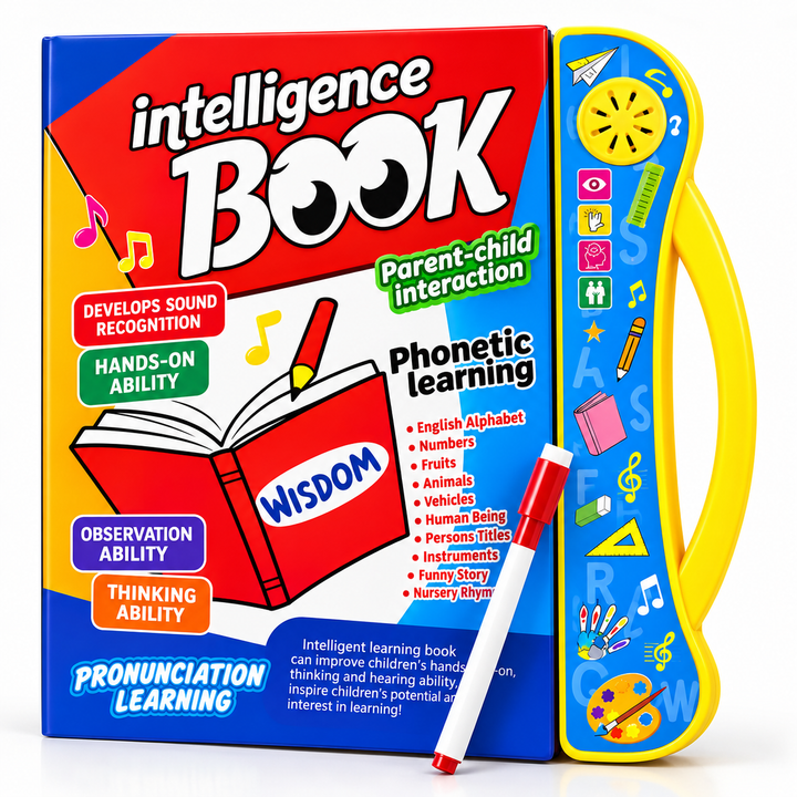 Interactive Educational Children Book - Musical Phonetic Learning Toy Book