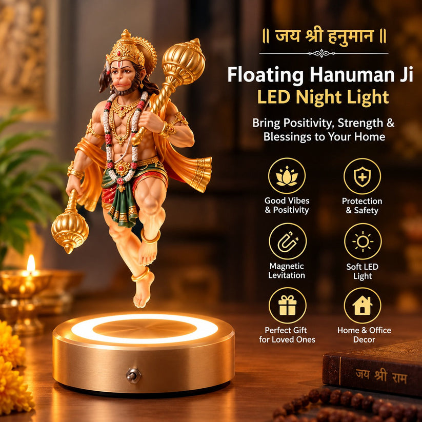 Levitating Hanuman Idol