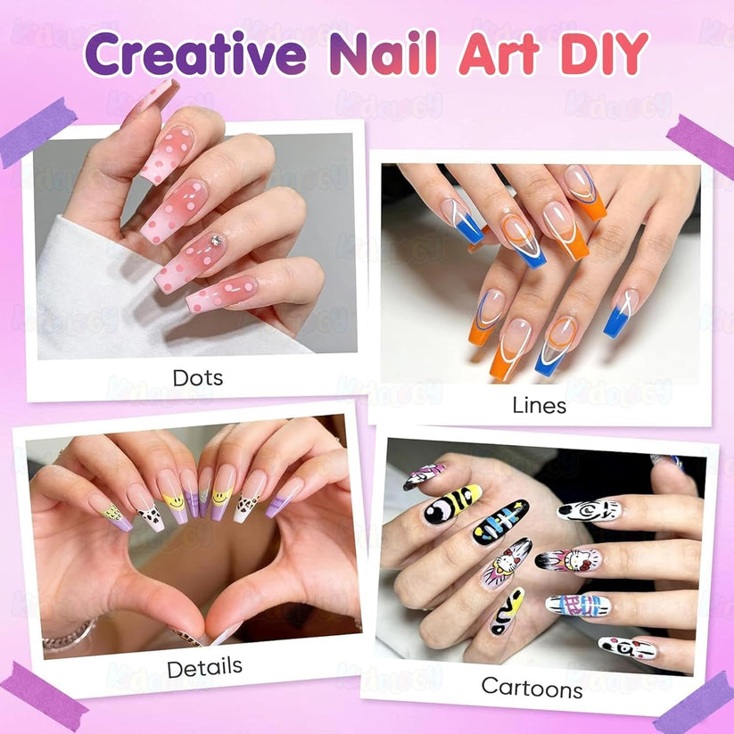 12 Colors Nail Art Pens Set