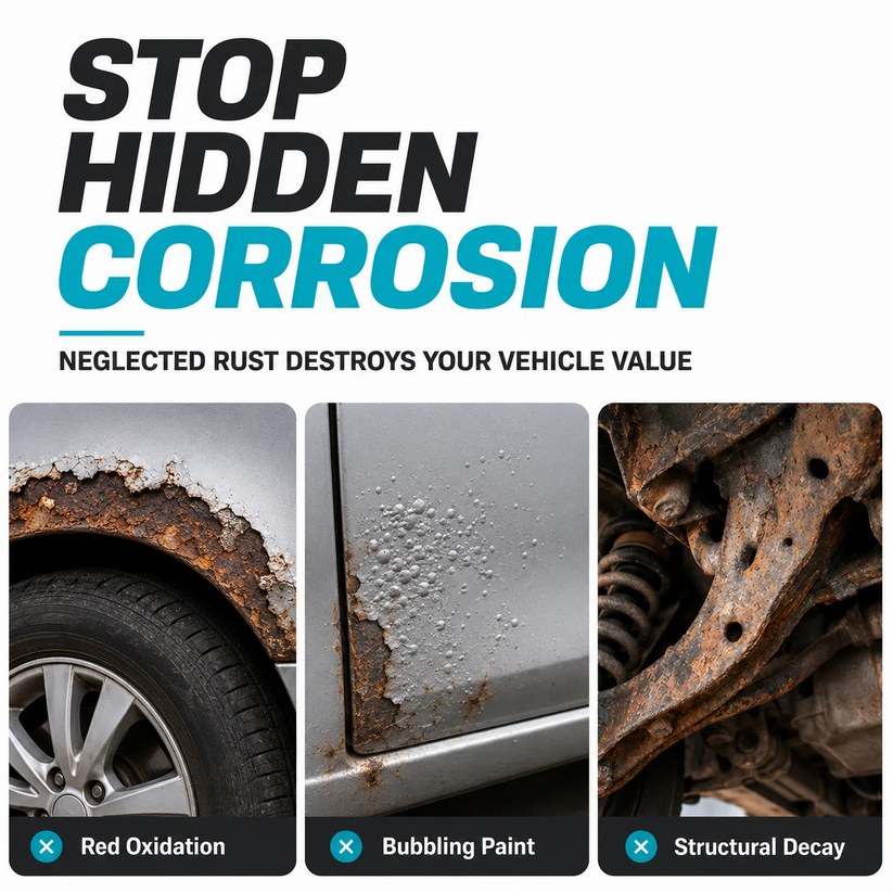 Metal Rust Protection Repair Paste – Restores rusty gates, railings & tools. Forms protective coating – no need to replace!