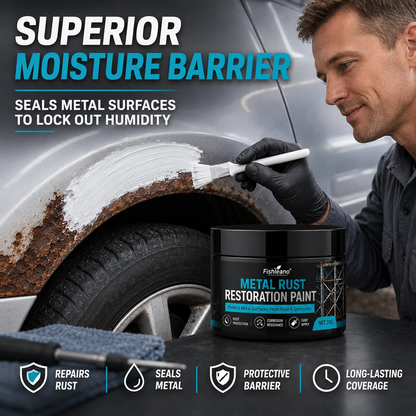 Metal Rust Protection Repair Paste – Restores rusty gates, railings & tools. Forms protective coating – no need to replace!