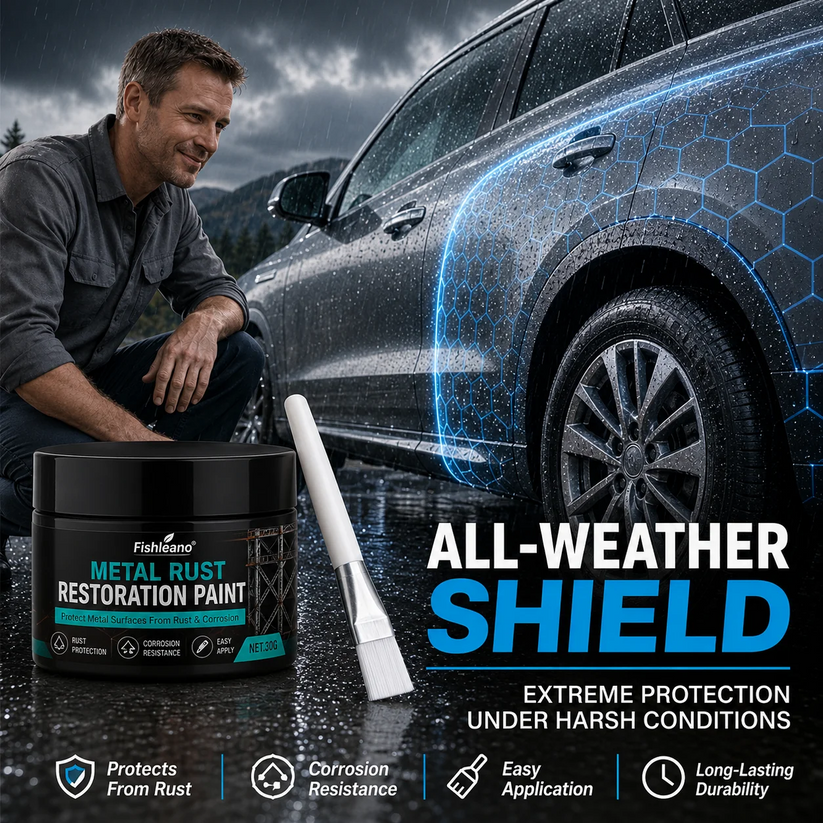 Metal Rust Protection Repair Paste – Restores rusty gates, railings & tools. Forms protective coating – no need to replace!