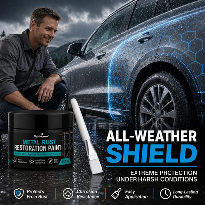 Metal Rust Protection Repair Paste – Restores rusty gates, railings & tools. Forms protective coating – no need to replace!