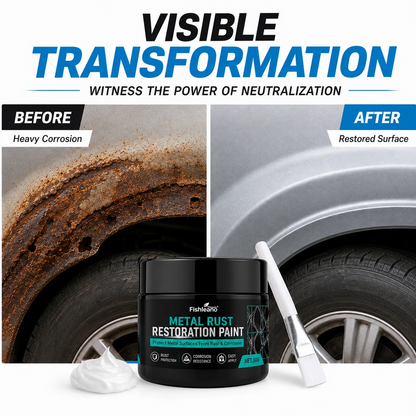 Metal Rust Protection Repair Paste – Restores rusty gates, railings & tools. Forms protective coating – no need to replace!