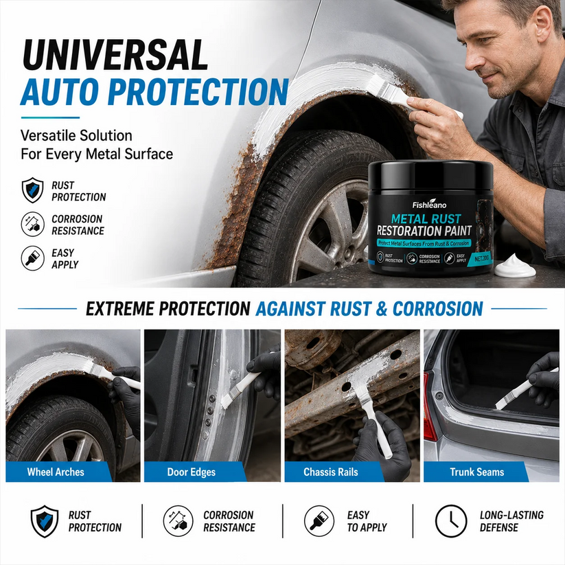 Metal Rust Protection Repair Paste – Restores rusty gates, railings & tools. Forms protective coating – no need to replace!