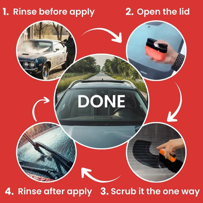 Instant Clear Car Glass Windshield Cleaner ( BUY 1 GET 1 FREE )