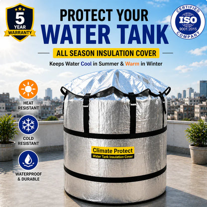 Climate Protect Water Tank™ Thermal Insulation Cover for Weatherproofing