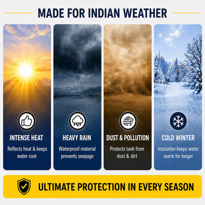 Climate Protect Water Tank™ Thermal Insulation Cover for Weatherproofing