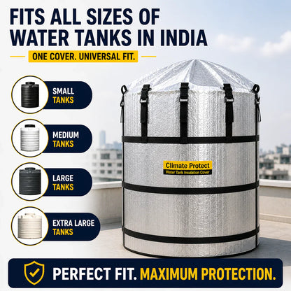 Climate Protect Water Tank™ Thermal Insulation Cover for Weatherproofing